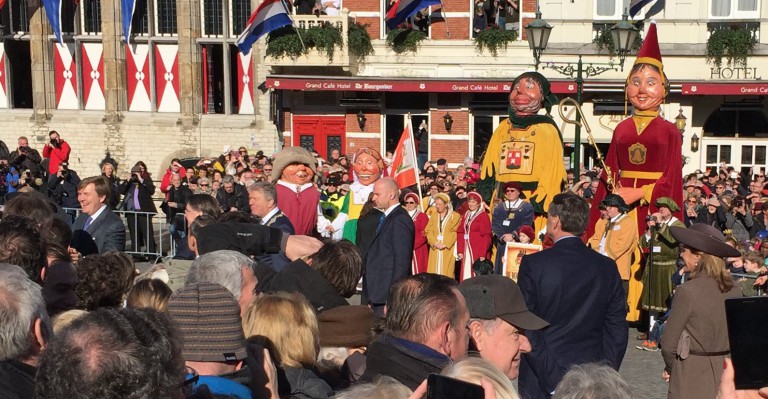 Hoog bezoek in Bergen op Zoom